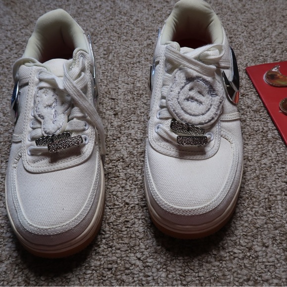 Nike Air Force 1 Low Travis Scott Sail - Picture 7 of 12